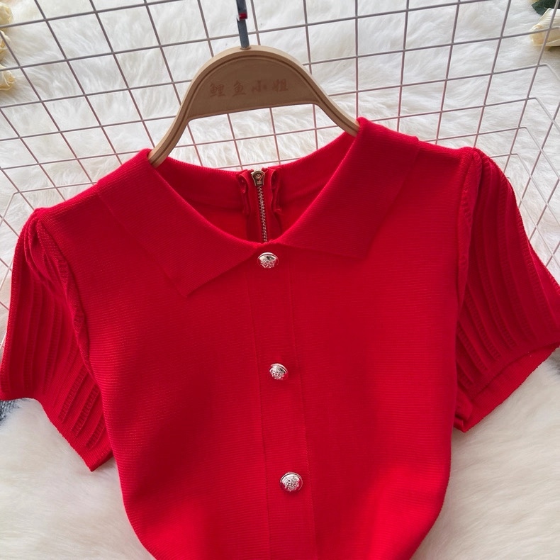 R54. RED SHORT DRESS