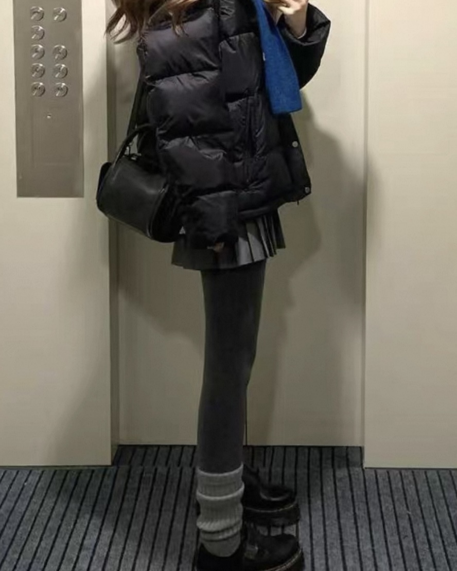 5388. DARK GRAY LONG BOTTOM