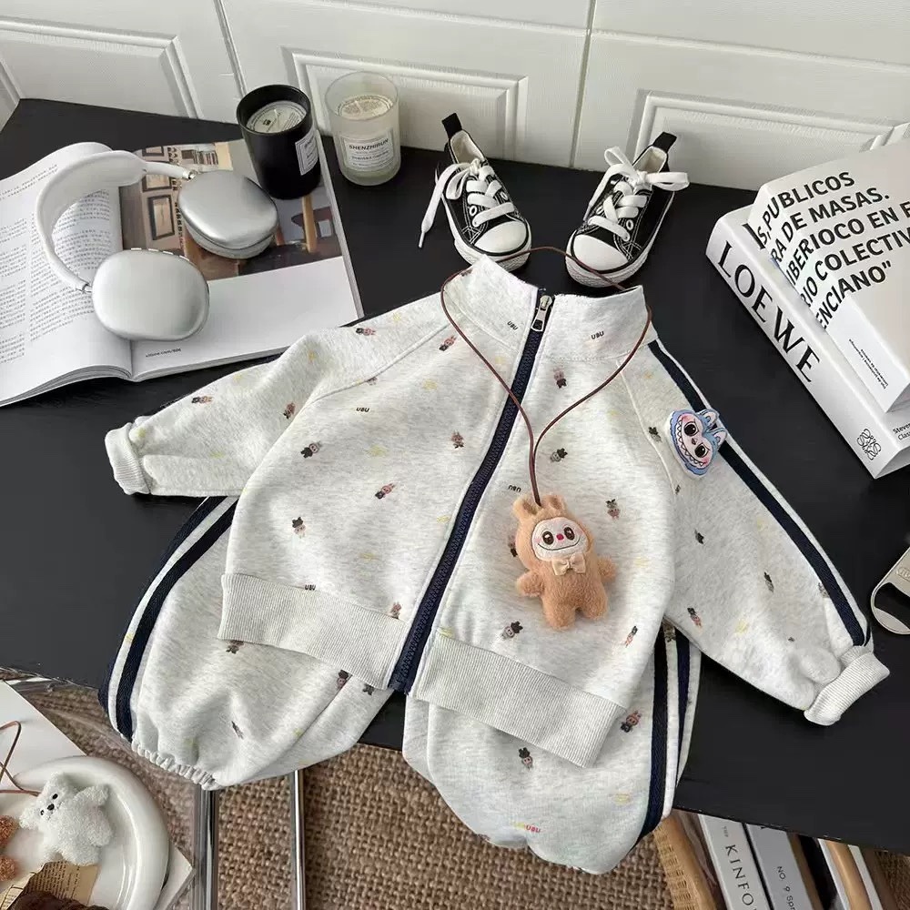 K24. GRAY LABUBU BABY SET
