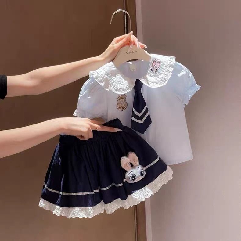 K323. KID GIRL BLUE SET