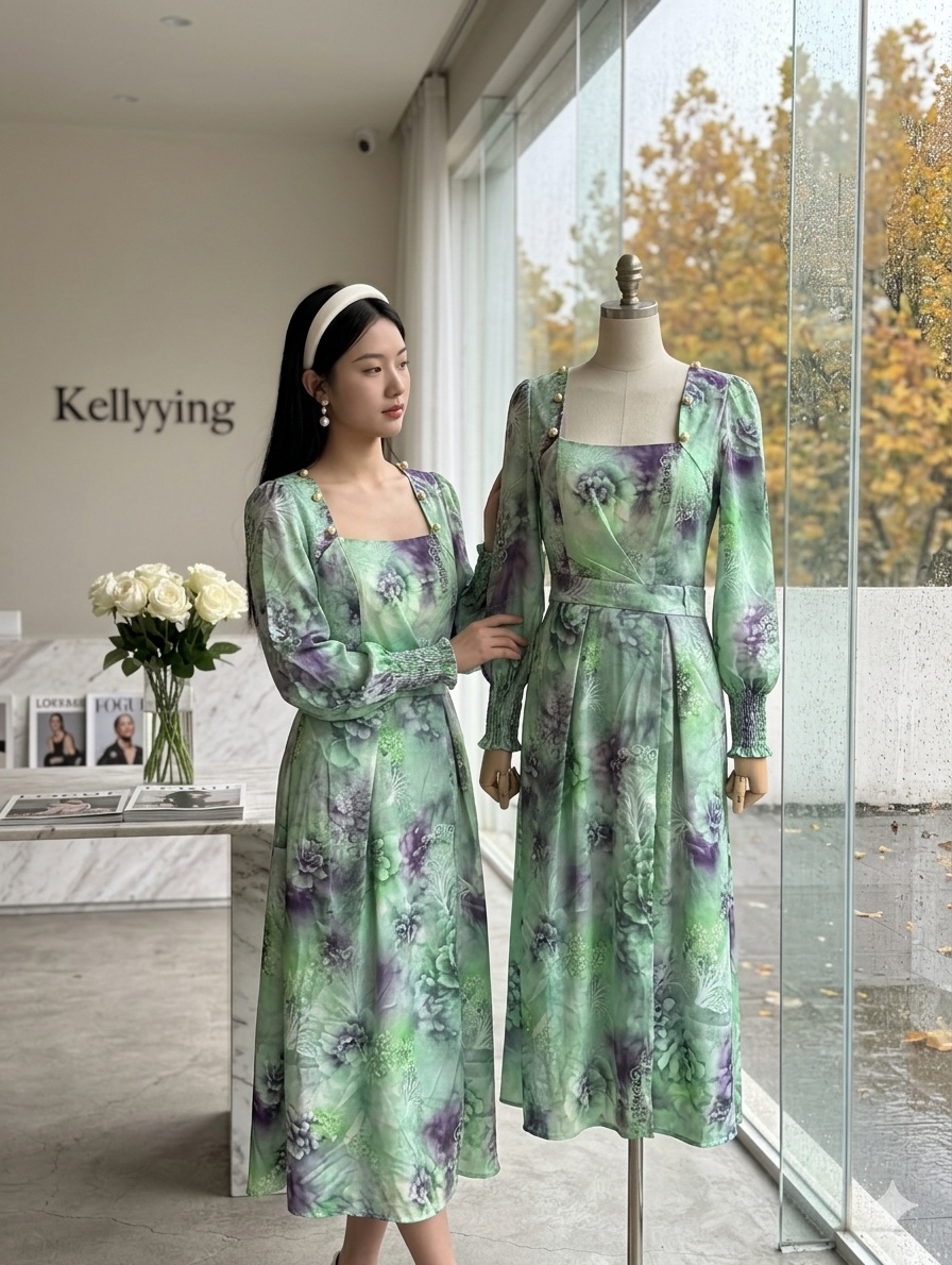 V722. MAXI DRESS