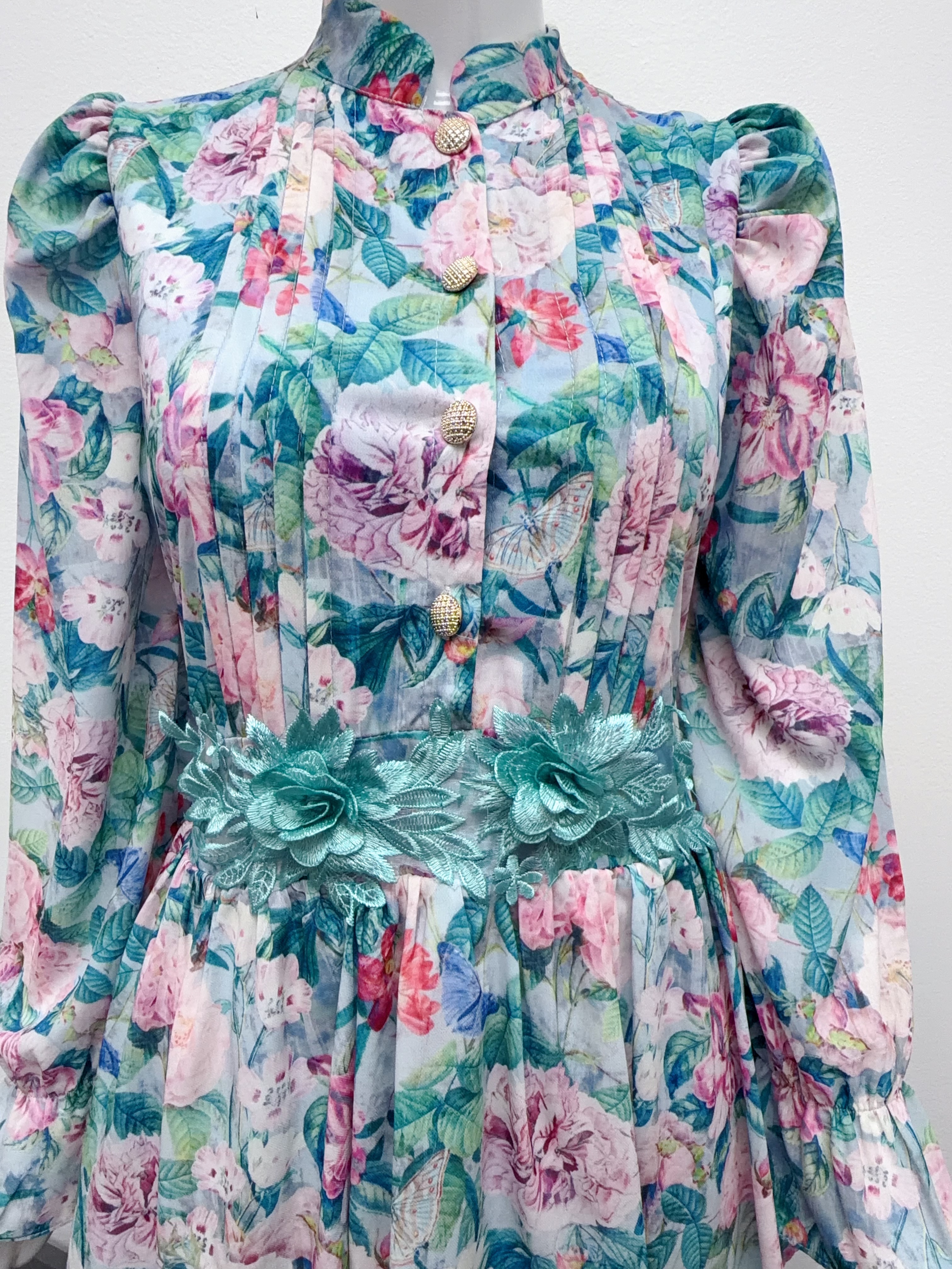 V293. HOA MINT DRESS