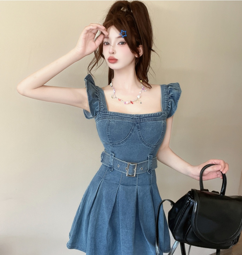 6755.  DENIM DRESS