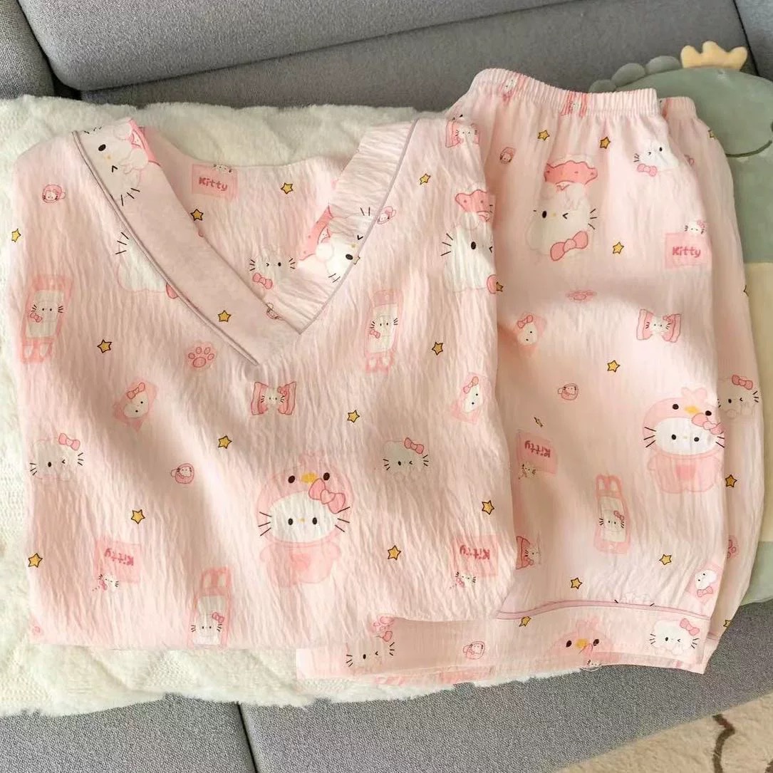 S296. SLEEPWEAR HELLO KITTY PINK