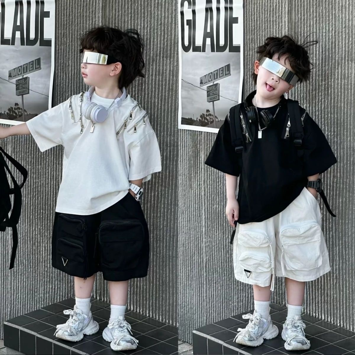 K227. KID WHITE SET