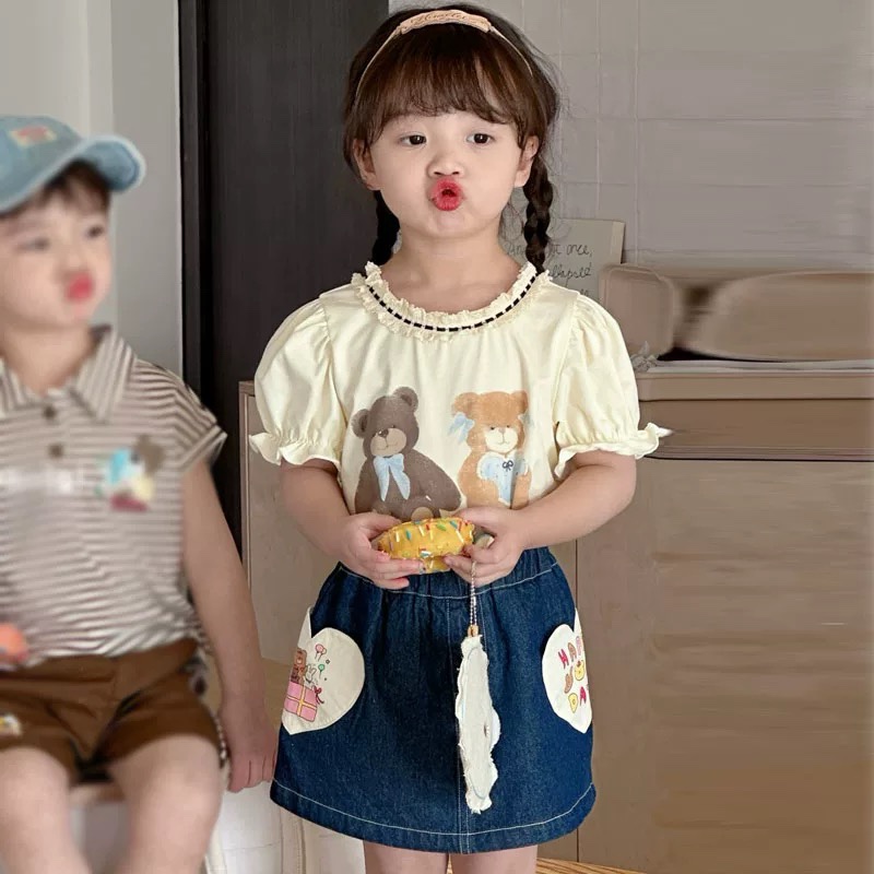 K262. KID WHITE SET