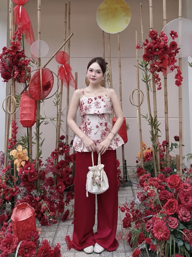 A415. SET HAI DAY GAM HOA DO