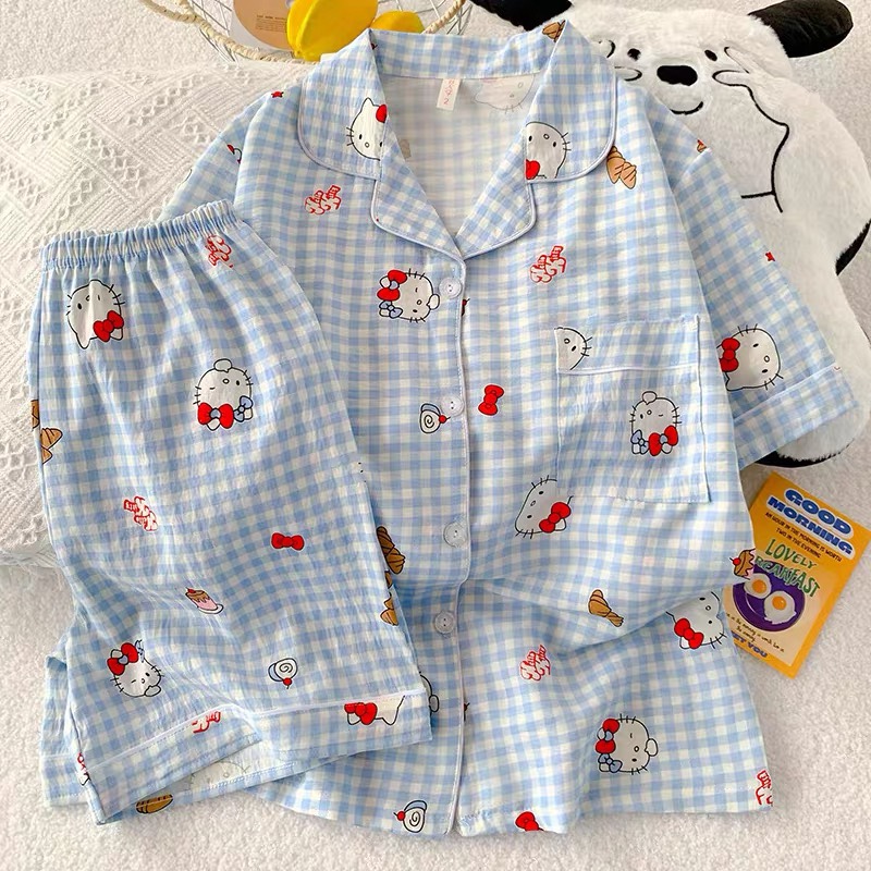 S299. SLEEPWEAR HELLO KITTY BLUE