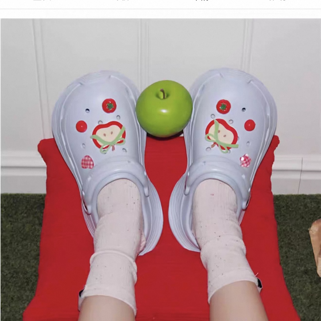 A465. CROCS APPLE BLUE