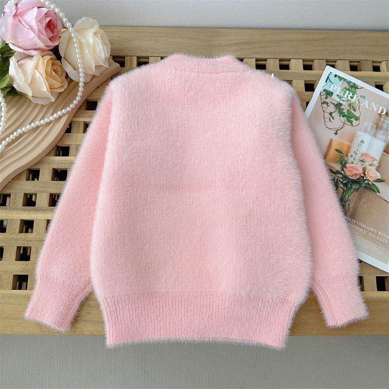 K513. BABY SWEATER GIRL PINK