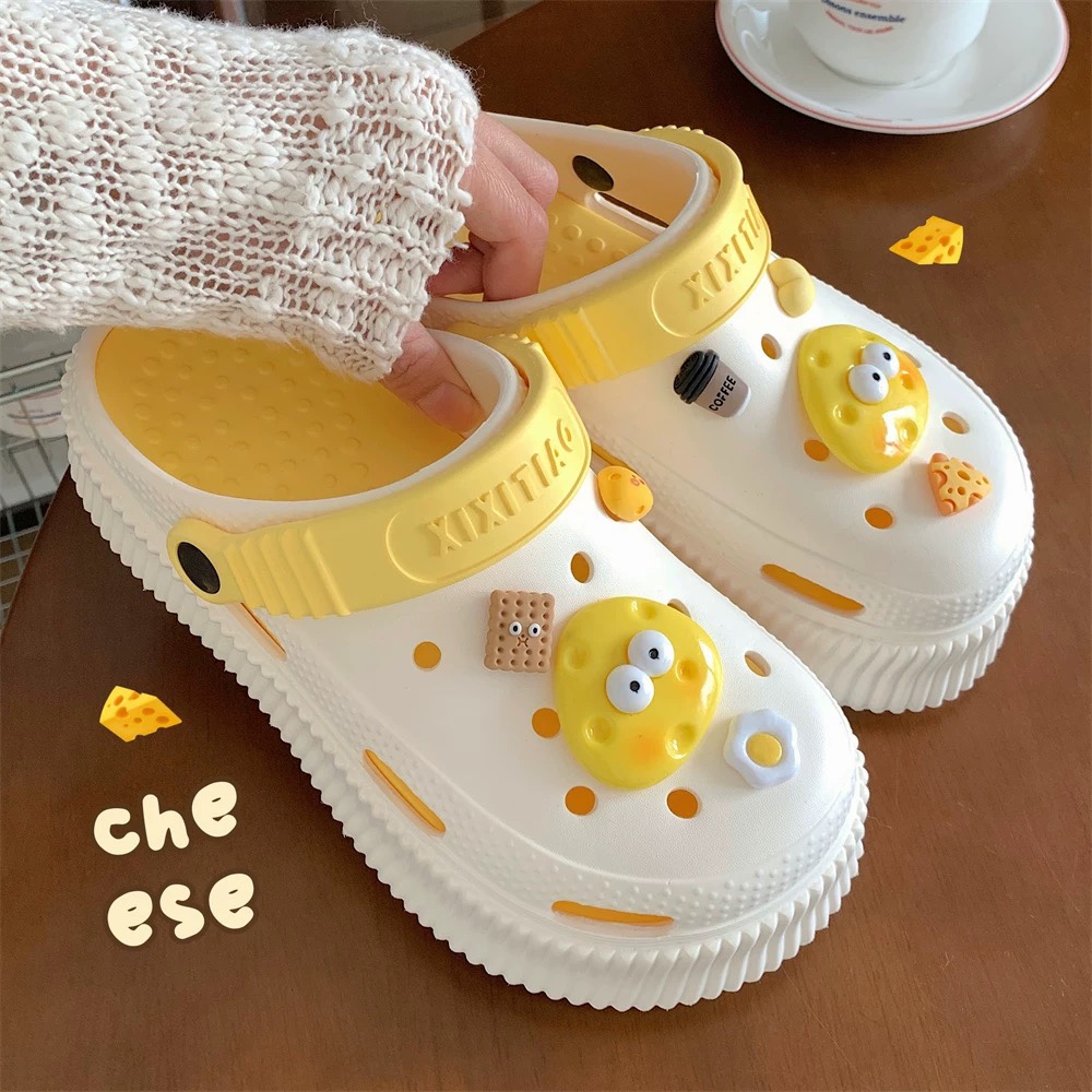 A459. CROCS EGG YELLOW