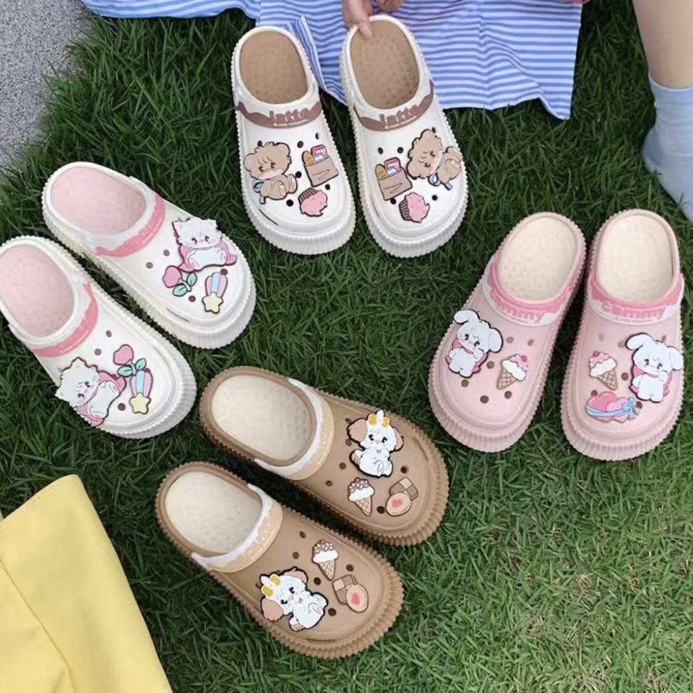 A463. CROCS CAT PINK