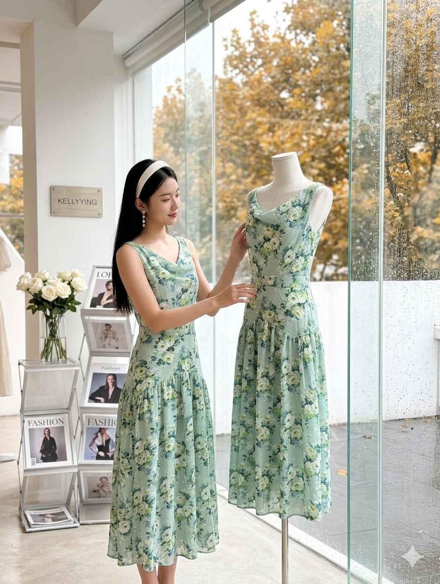V723. MAXI DRESS