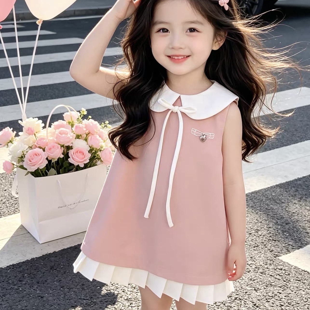 K290. KID PINK SET