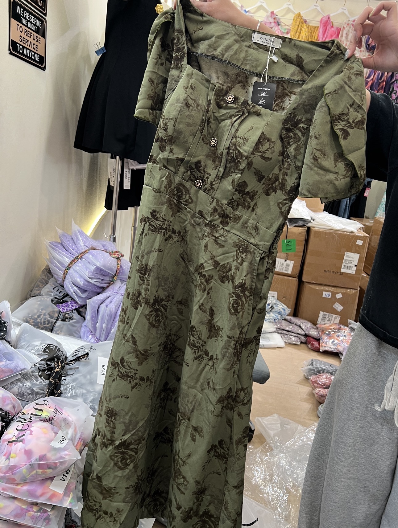 V730. MAXI DRESS