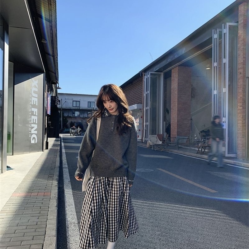 T295. SWEATER GRAY DOG