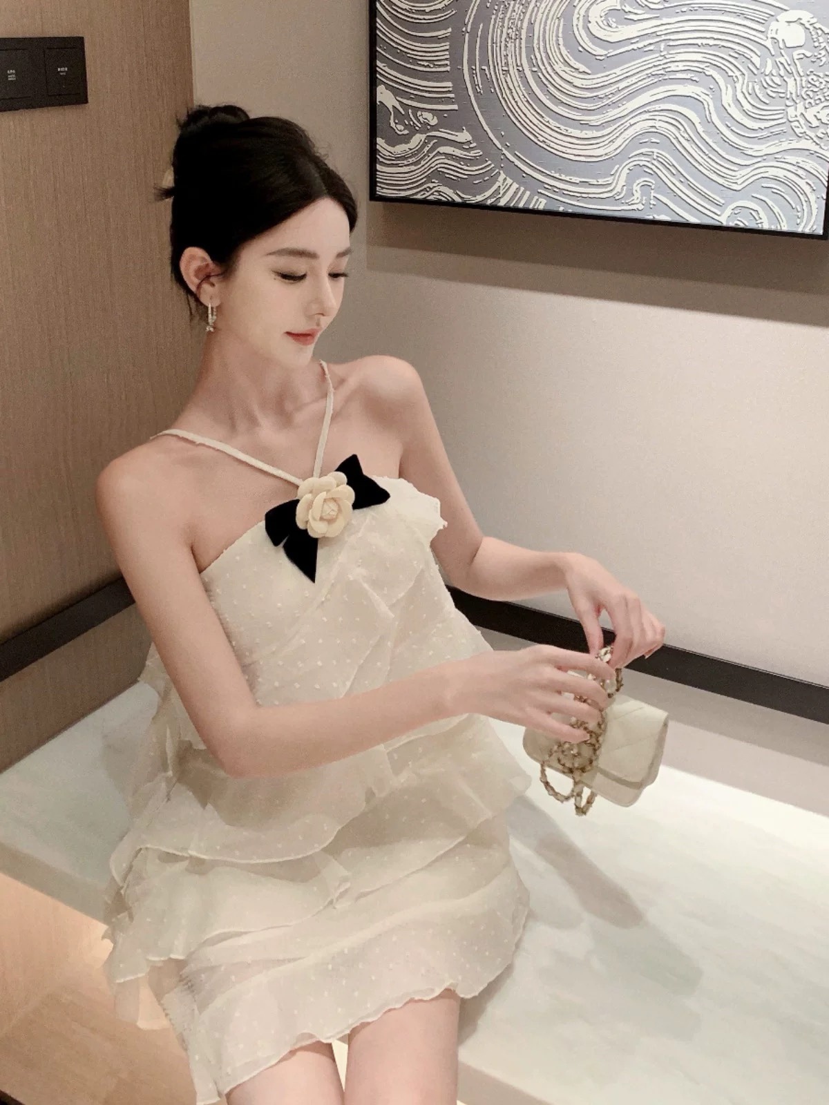 8199. DRESS EXCLUSIVE WHITE