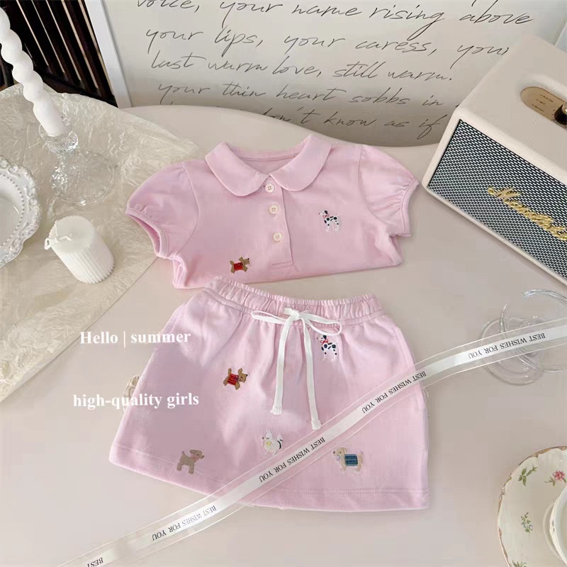 K283. KID PINK SET