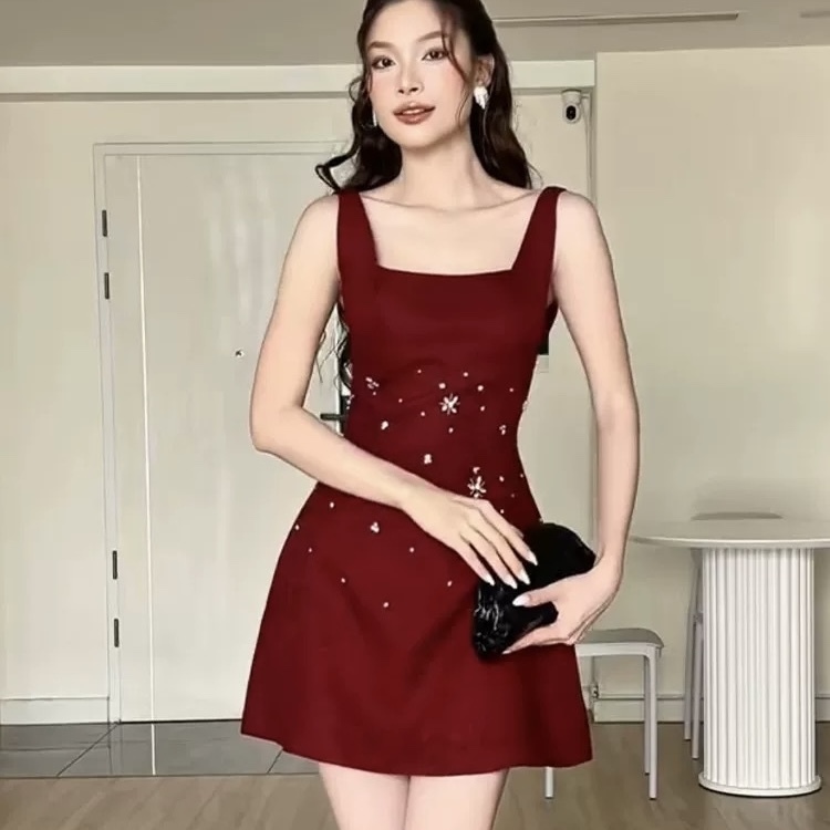 8345. DRESS EXCLUSIVE RED