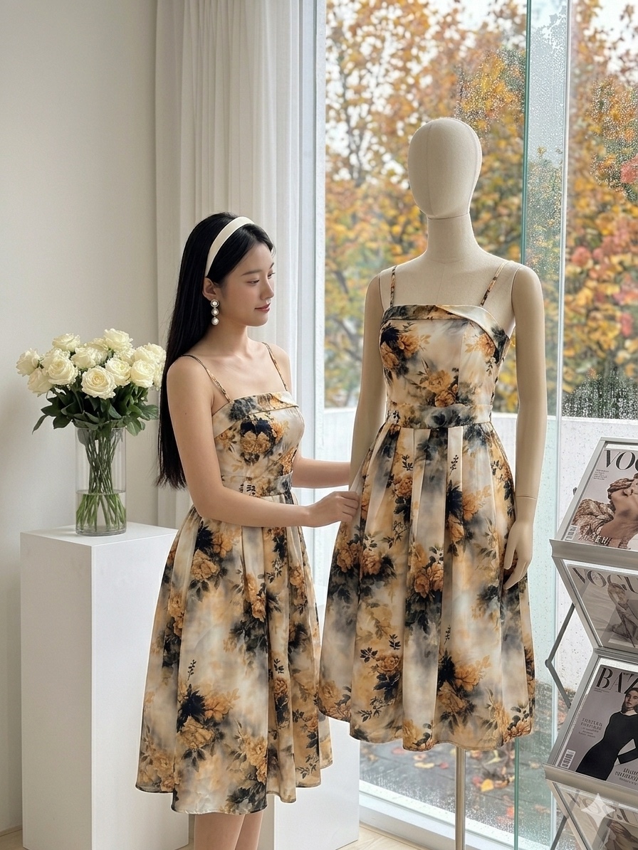 V637. MAXI DRESS 