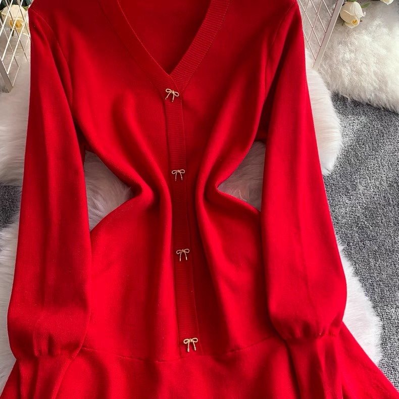 R47. RED SHORT DRESS