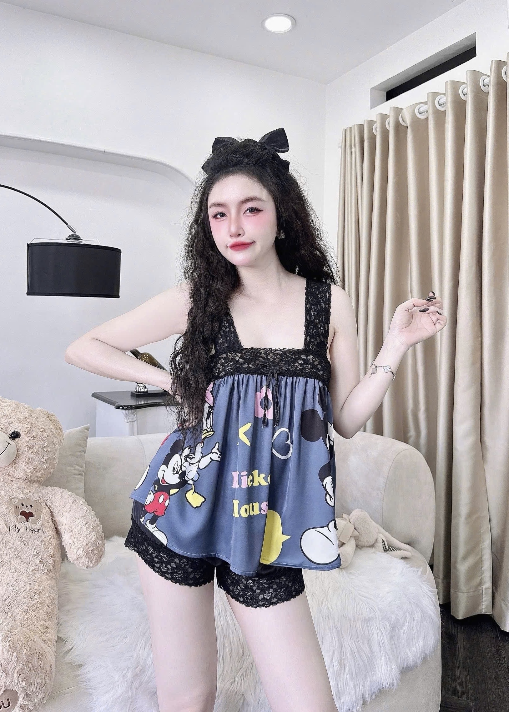V1052. SLEEPWEAR MICKEY BLUE