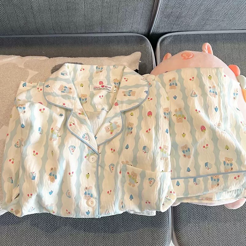 S291. SLEEPWEAR BEAR BLUE