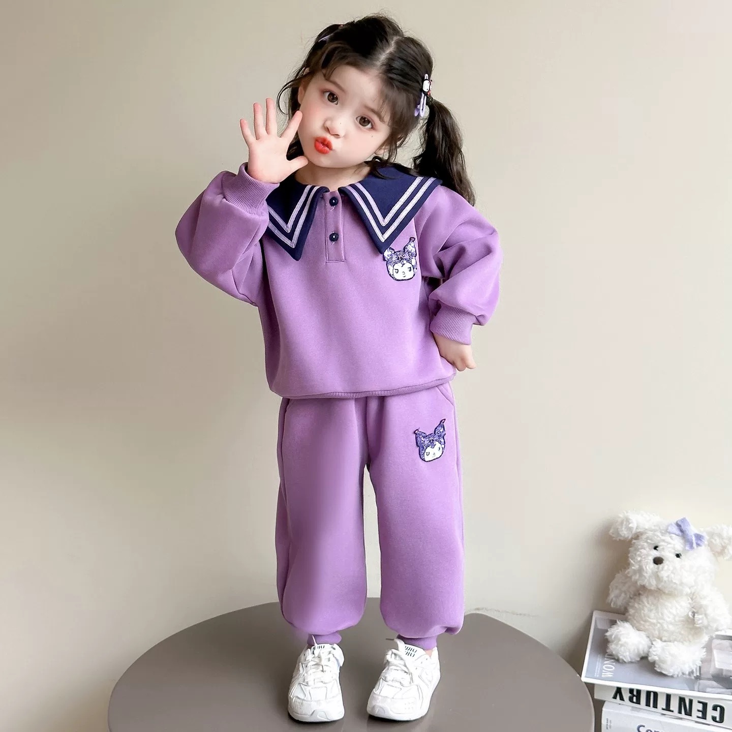 K51. PURPLE BABY SET
