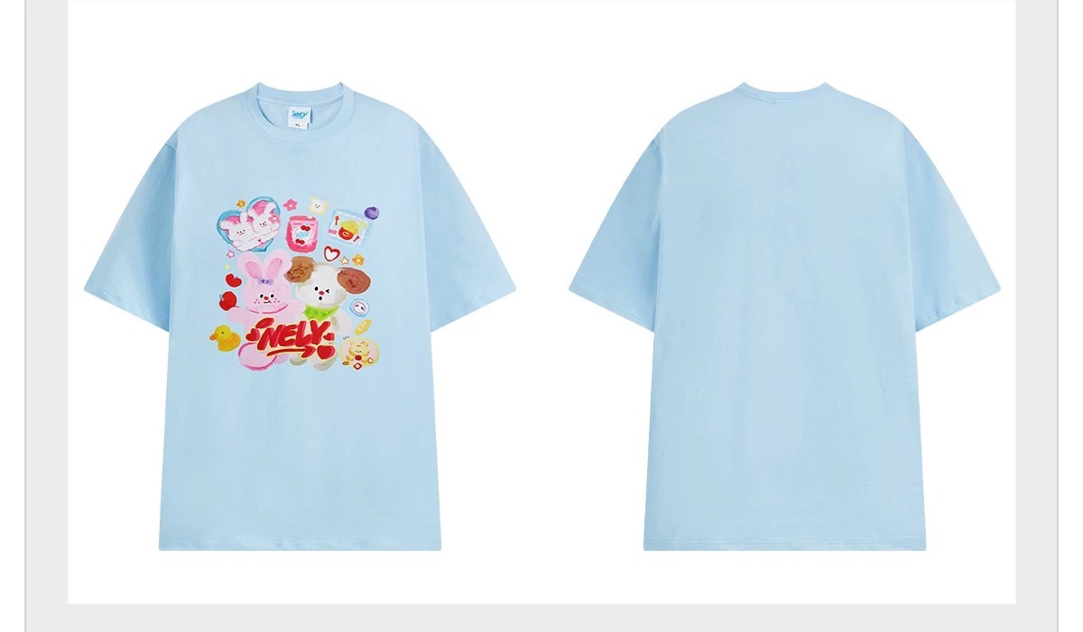 1703. CUTIE BLUE TEE