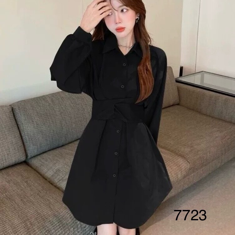 7723. BLACK DRESS FORM XUONG