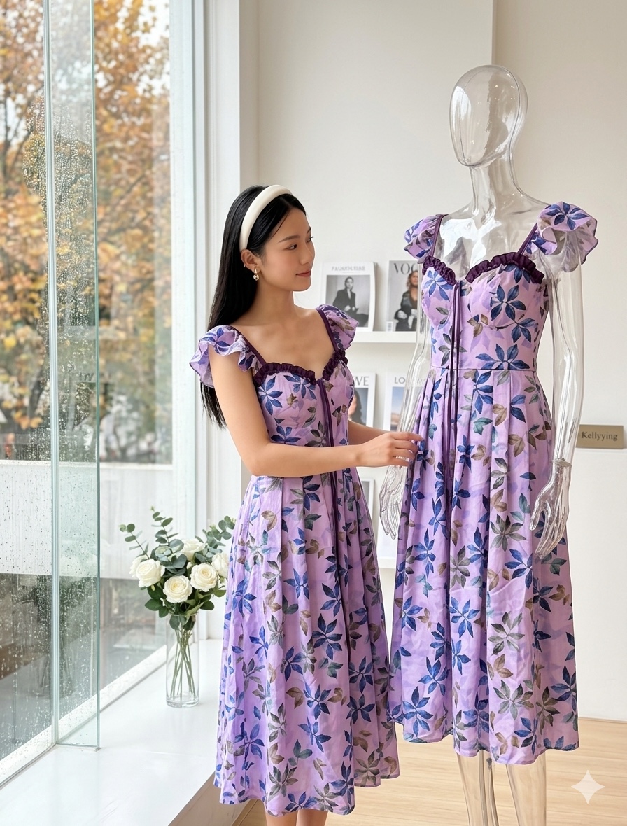 V741. MAXI DRESS