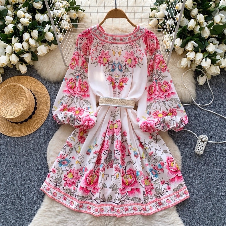 7878. PINK SHORT DRESS