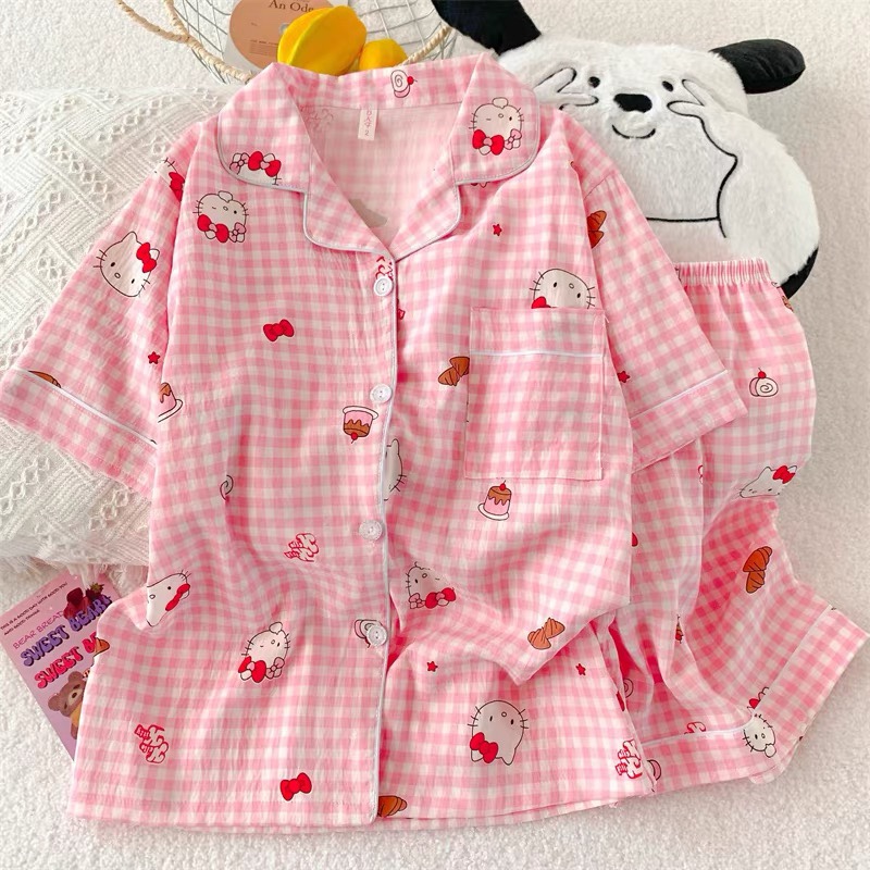 S304. SLEEPWEAR HELLO KITTY PINK
