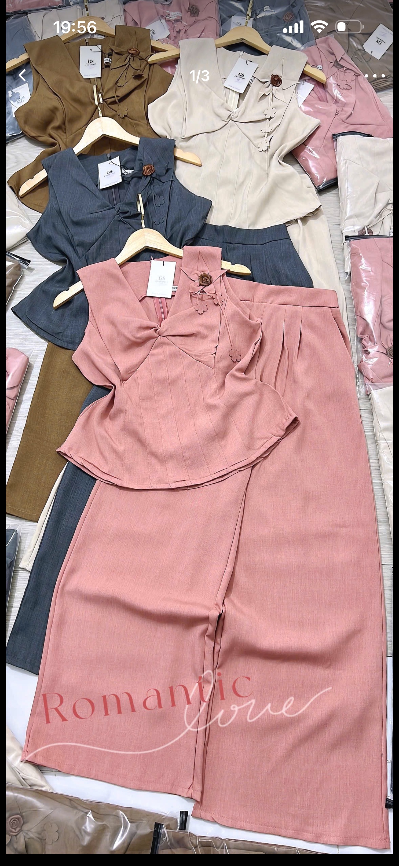 V1226. SET BLUE HOA NHI DAI
