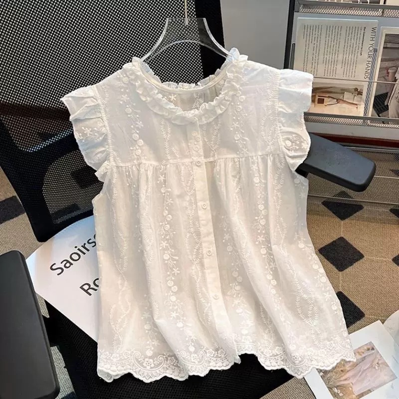C865. MONGTOGHI TOP WHITE