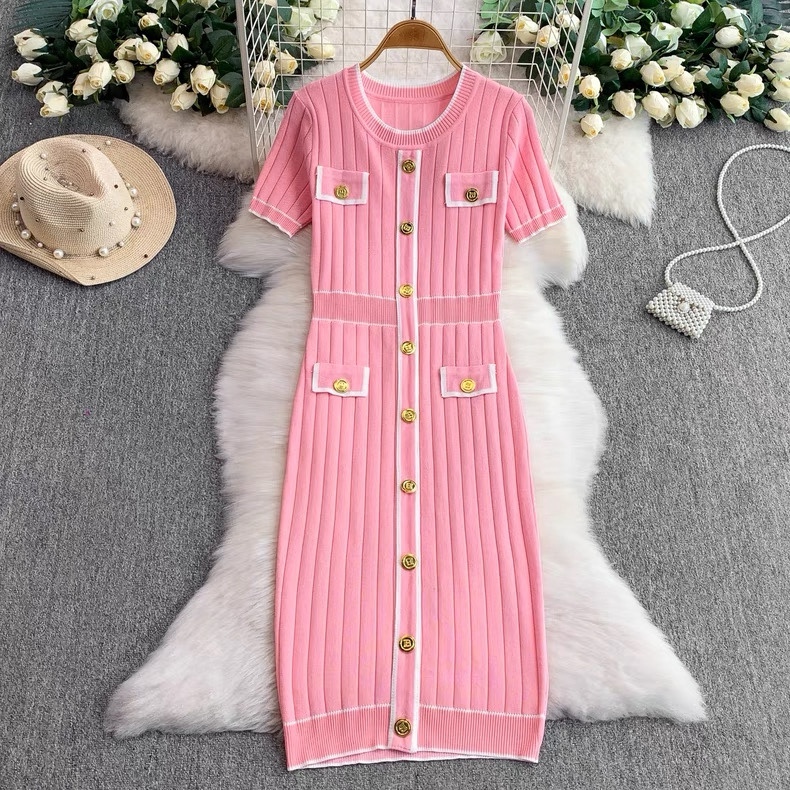 8102. PINK DRESS