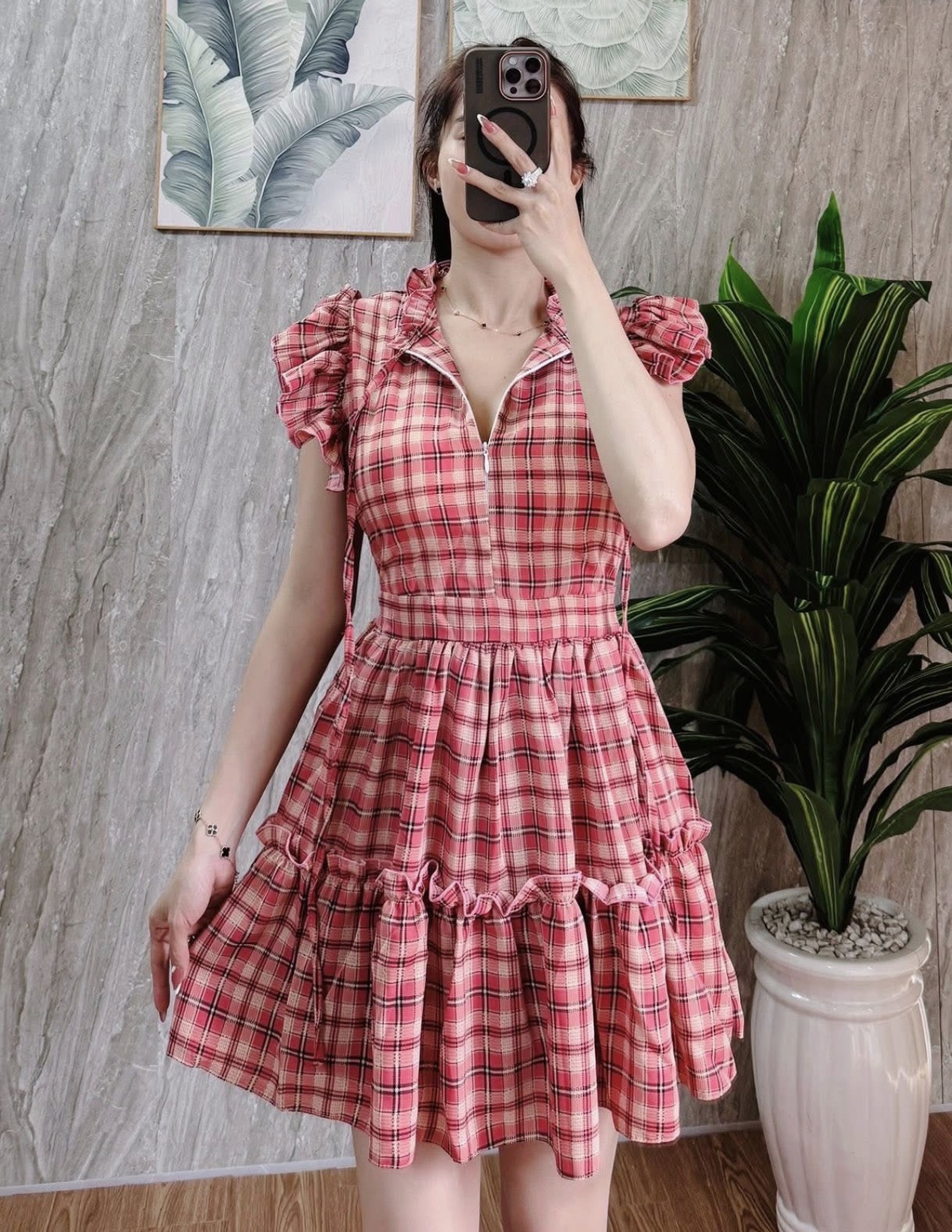 V806. MAXI DRESS 2PCS