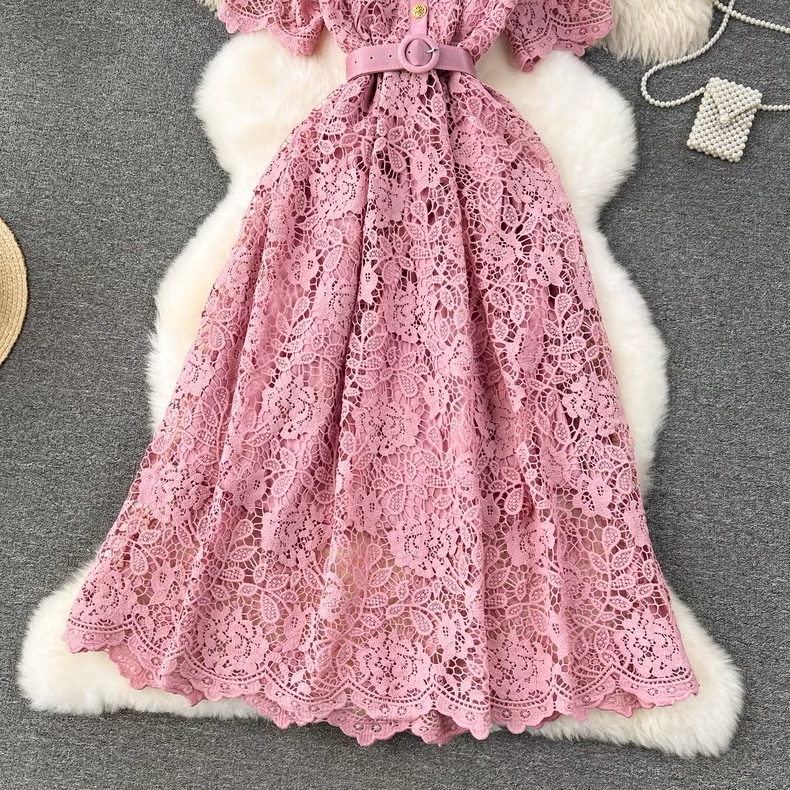 7872. PINK LONG DRESS (exclusive) – kelly ying boutique