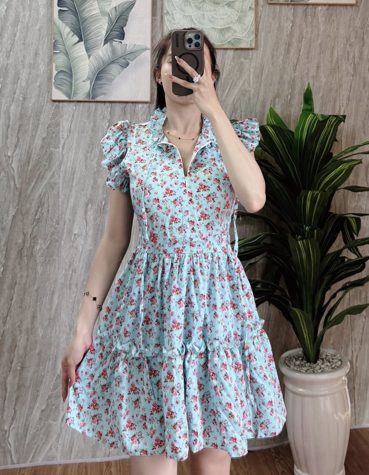 V636. MAXI DRESS 2PCS