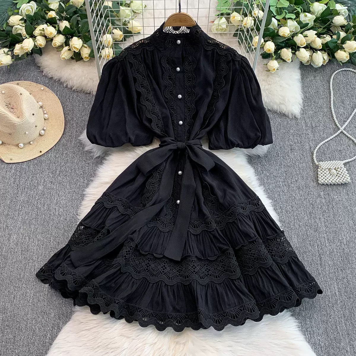 8360. DRESS EXCLUSIVE BLACK