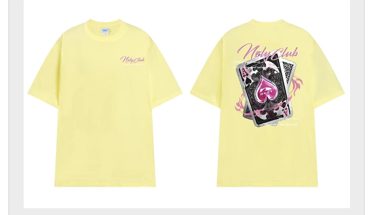 1679. LIGHT YELLOW TEE