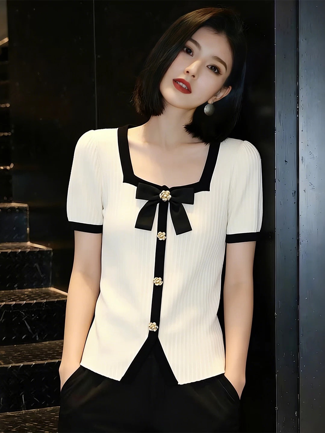 C937. MONGTOGHI TOP WHITE