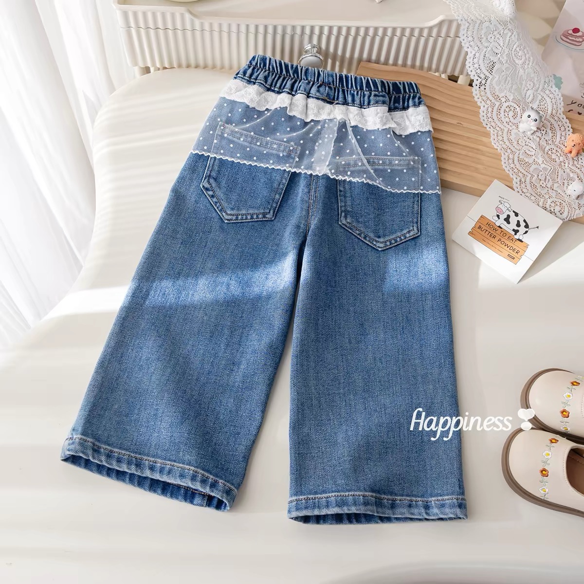 K342. KID GIRL DENIM PANT