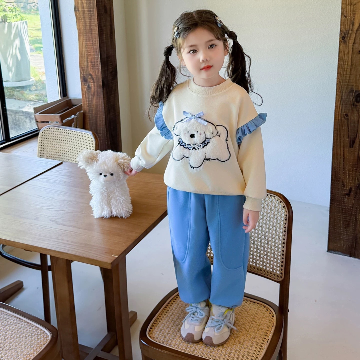 K52. BLUE DOG BABY SET