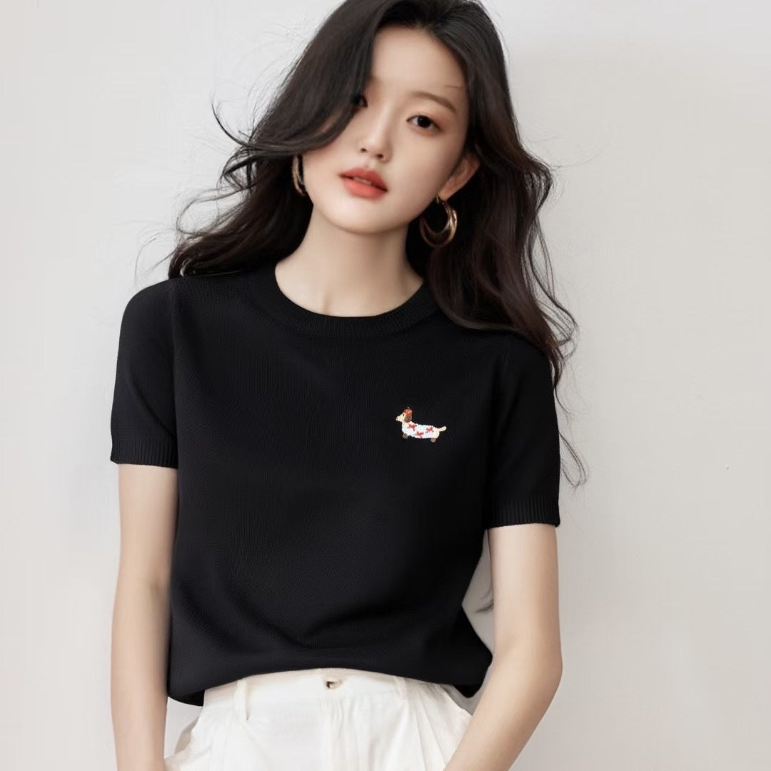 C1094. MONGTOGHI TOP BLACK