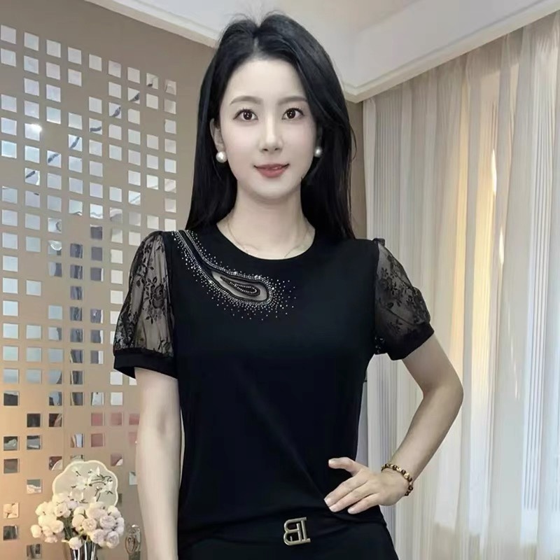 C874. MONGTOGHI TOP BLACK
