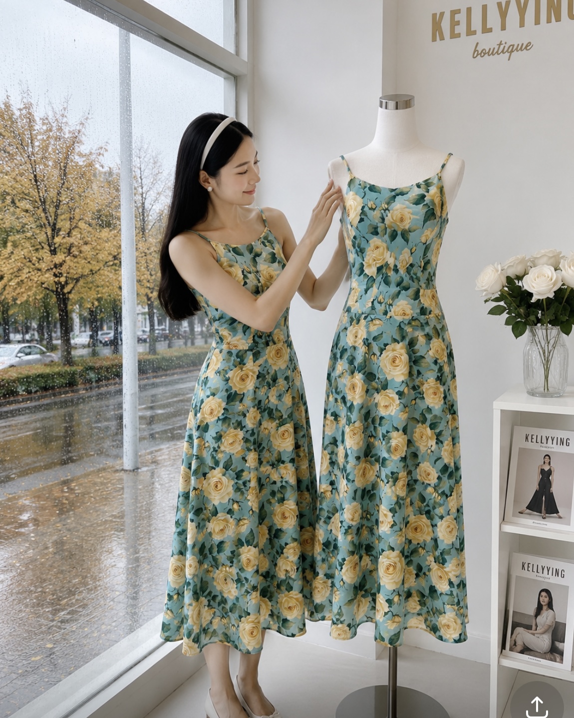 V695. MAXI DRESS