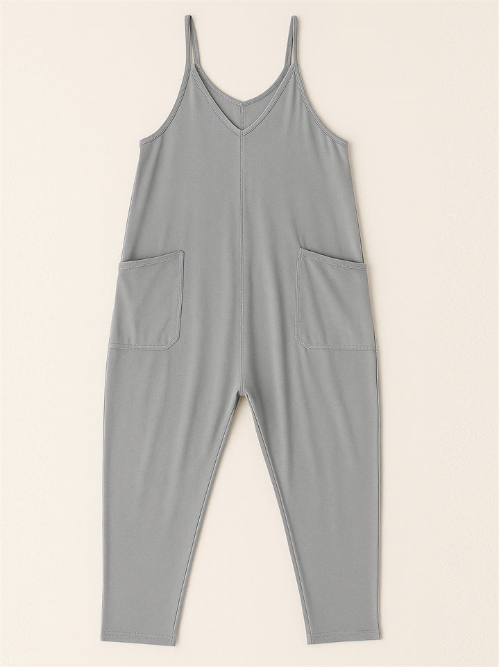 Summer Casual Baggy Spaghetti Jumpsuits For women