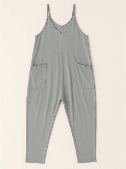 Summer Casual Baggy Spaghetti Jumpsuits For women