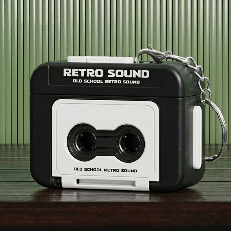 Retro Sound Mini Recorder Keychain